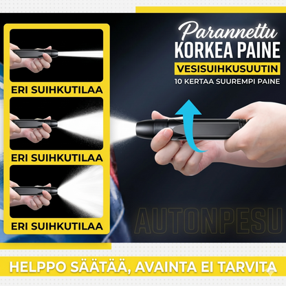 Painepesuri autoille ja puutarhaan