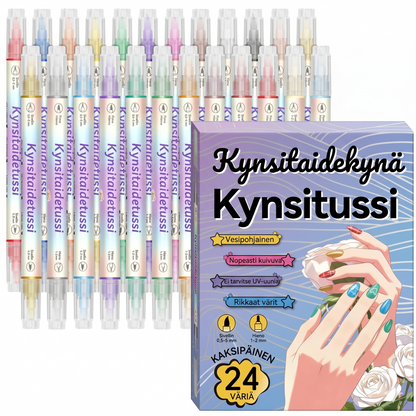 Nämä kaksipäiset kynät tekevät kynsistäsi taideteoksen