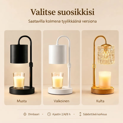 Kynttilänlämmitinlamppu ilman avotulta