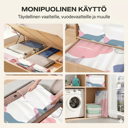 Tyhjiöpussit ilman pumppua