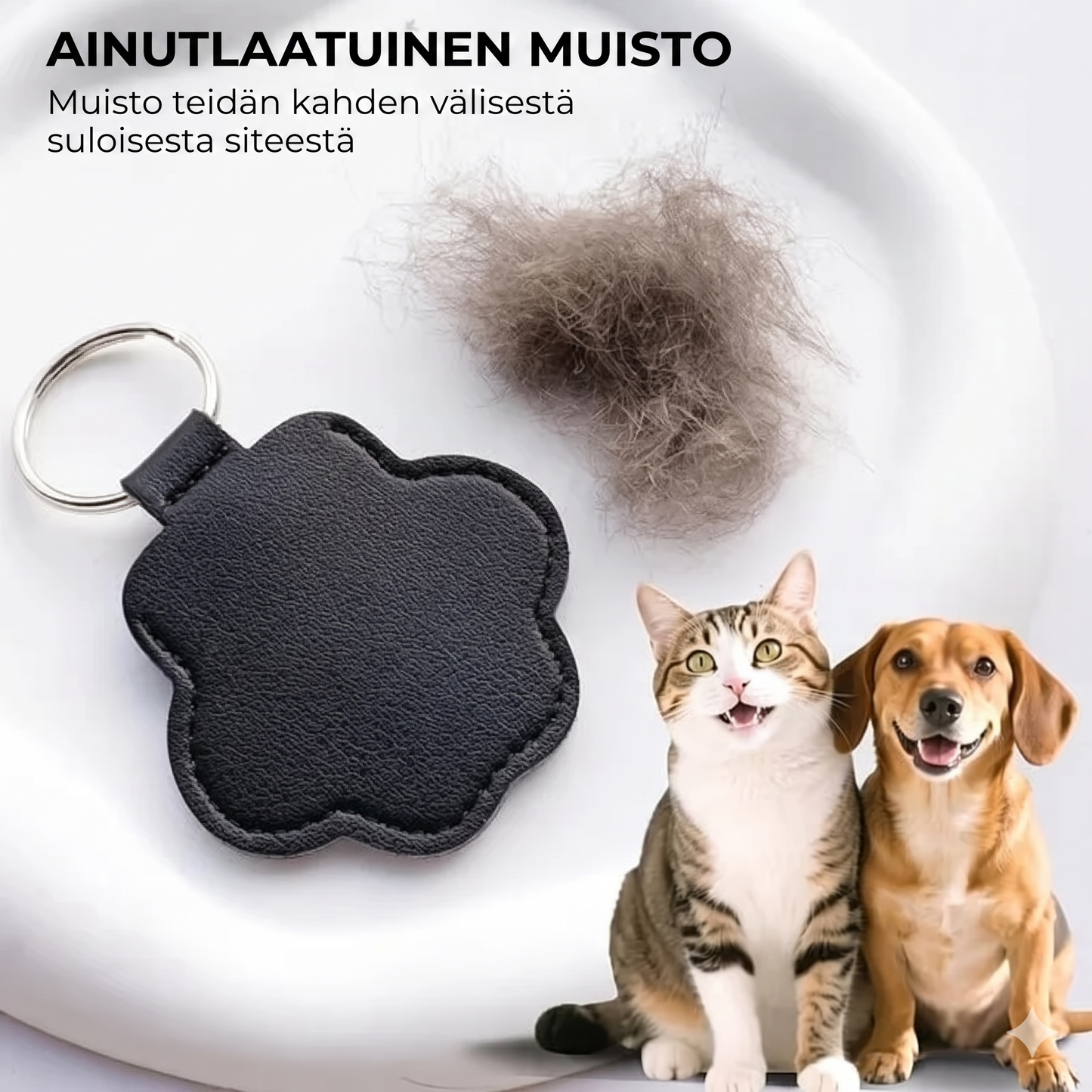 Lemmikin muisto-avaimenperä