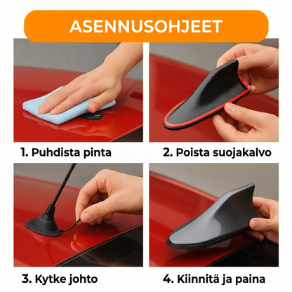 Shark-autoantennivahvistin – ylivertainen radiovastaanotto