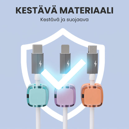 Itseliimautuva kaapelikiinnike sileille pinnoille