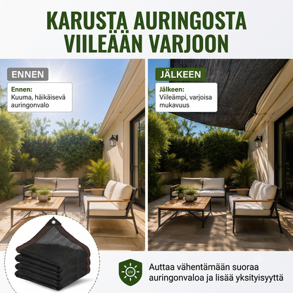 Aurinkosuojattu yksityisyysverkko
