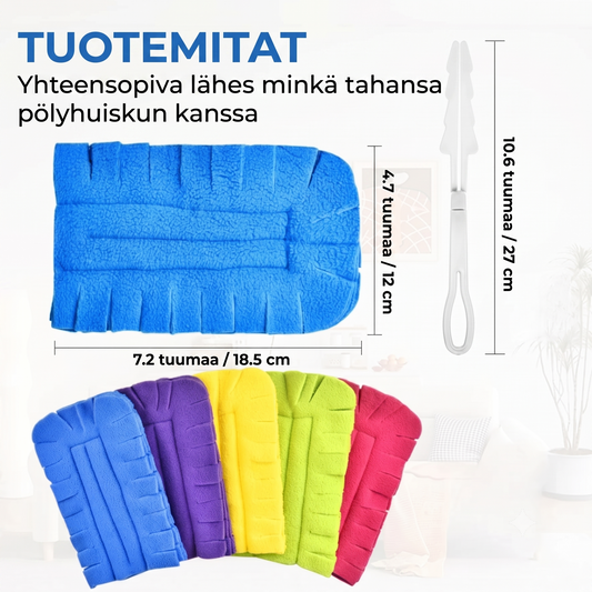 Uudelleenkäytettävät fleeceliinat (setti)