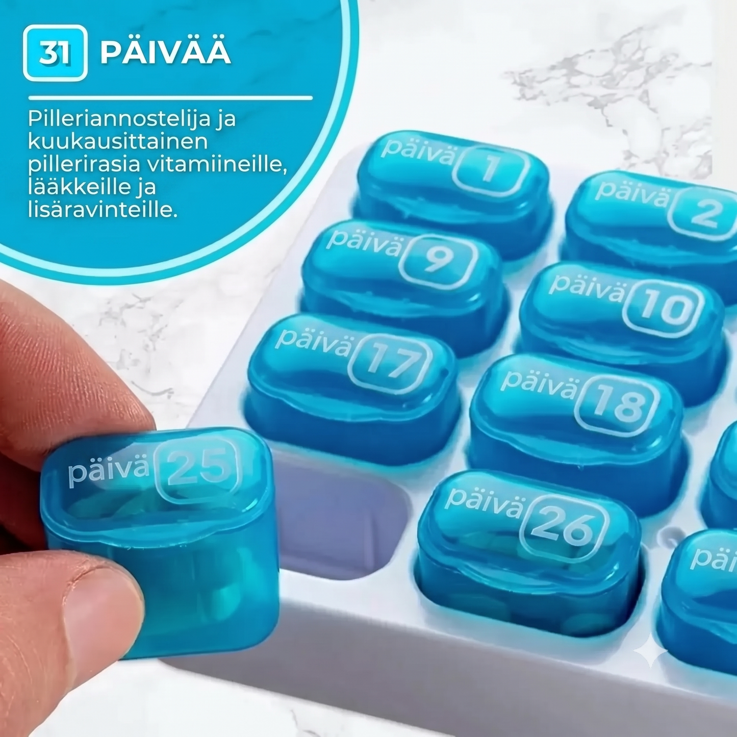31 päivän pillirasia