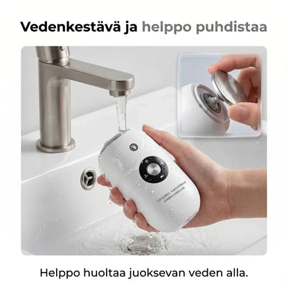 Sähköinen kovettumien poistaja jaloille