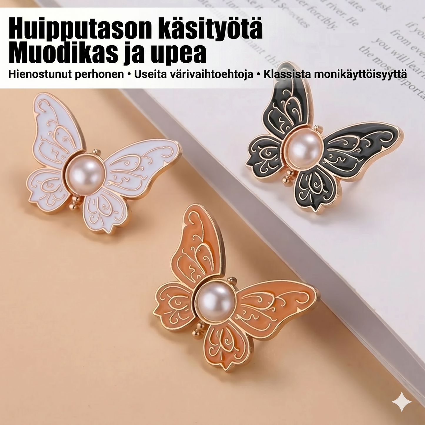 Ei enää valuvia housuja! Irrotettava perhos-solki