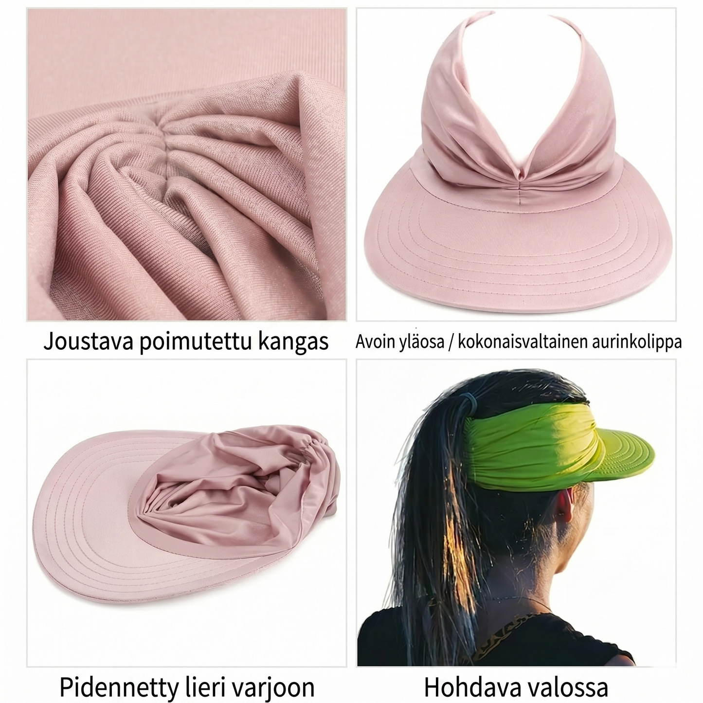 Naisten aurinkolippa