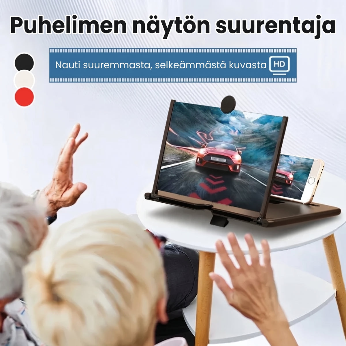 Älypuhelimen näytönsuurentaja