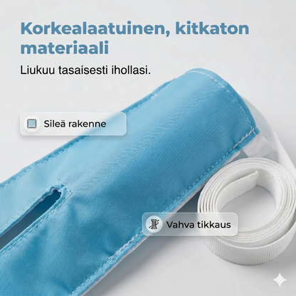 Sukkaanvetolaite vetolenkeillä ilman kumartumista