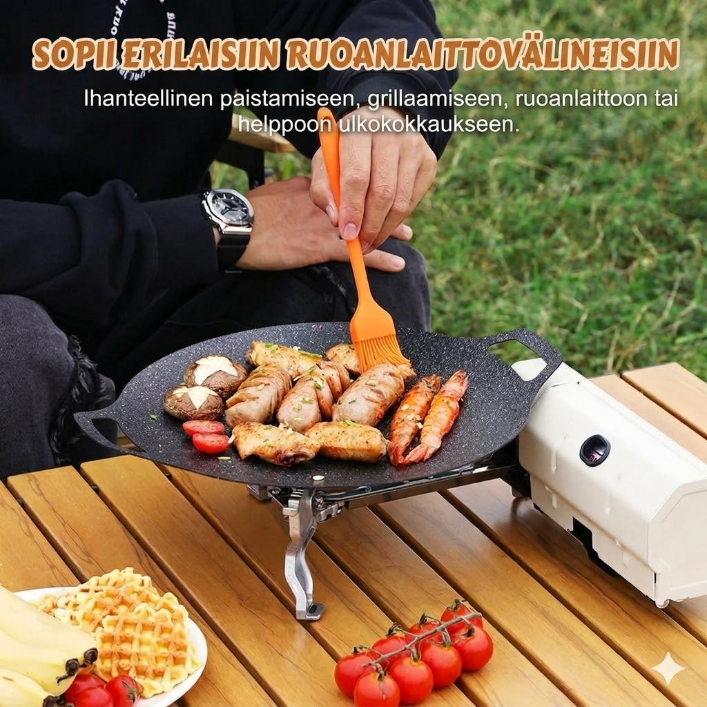Kannettava kokoontaitettava lämmitin