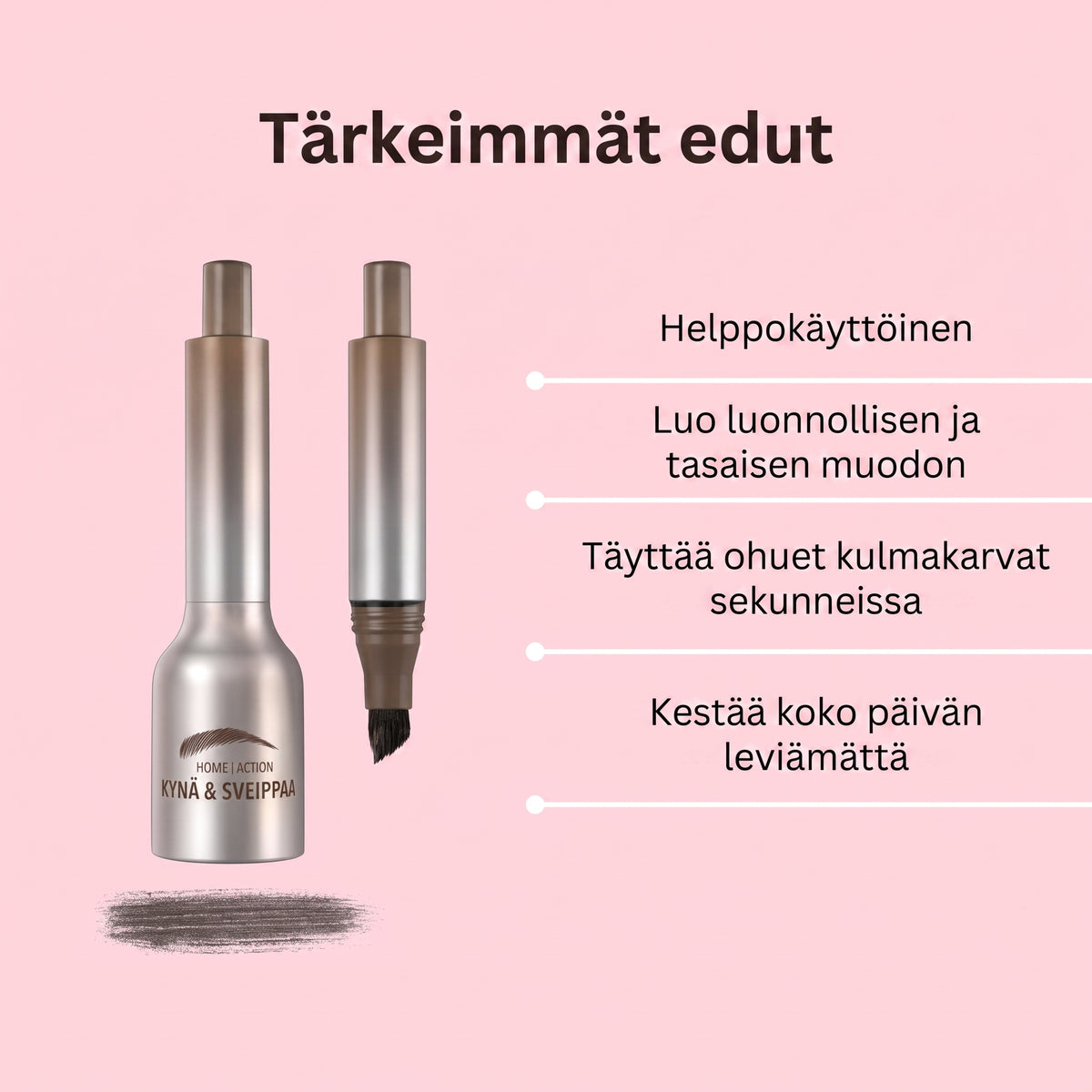 Kulmakarvojen muotoilija nopeaan kulmakarvojen muotoiluun