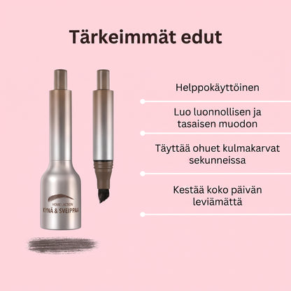 Kulmakarvojen muotoilija nopeaan kulmakarvojen muotoiluun
