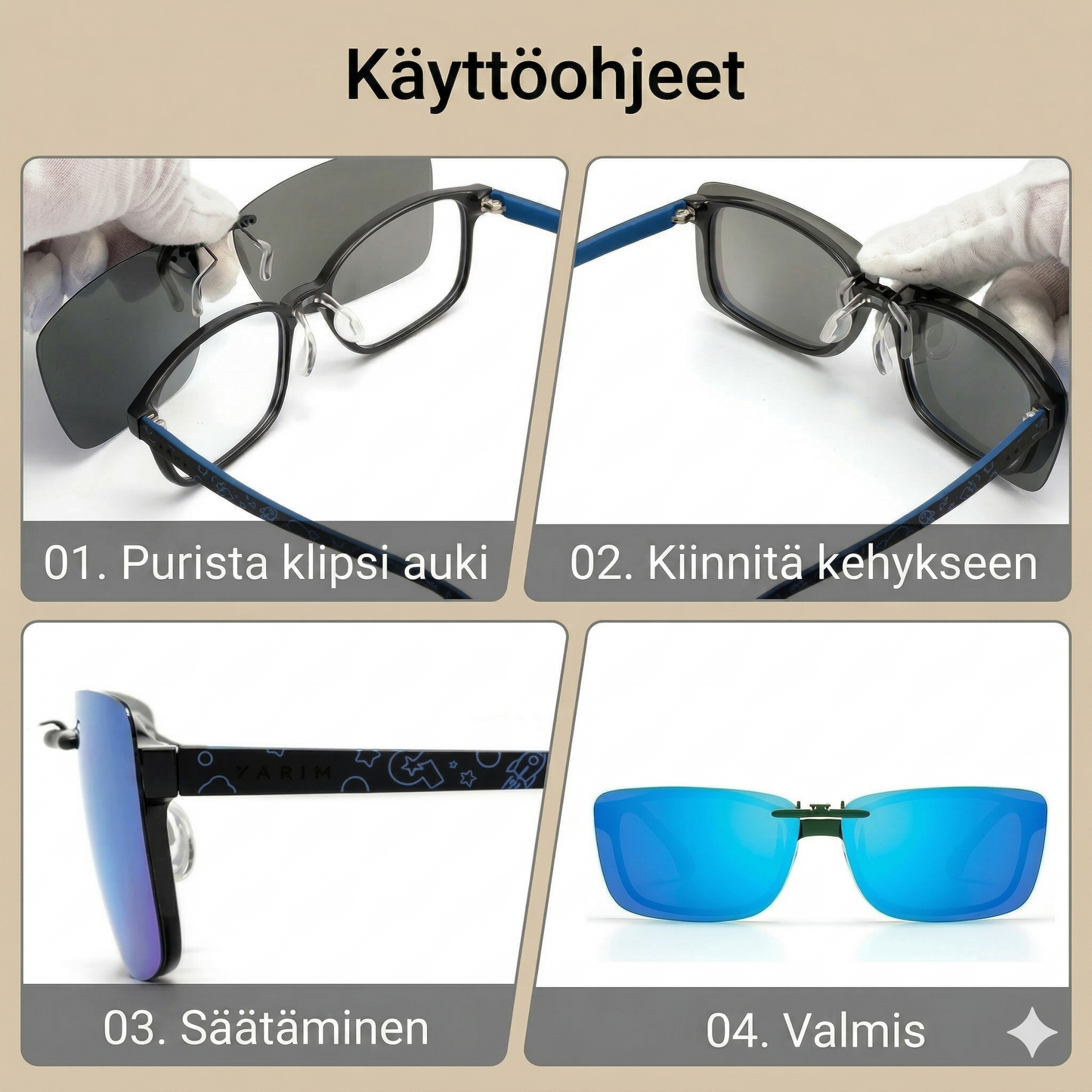 Polarisoidut aurinkolasit