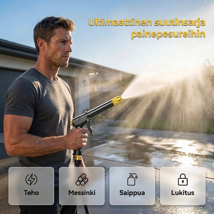 Puutarhaletkun ruiskupistooli