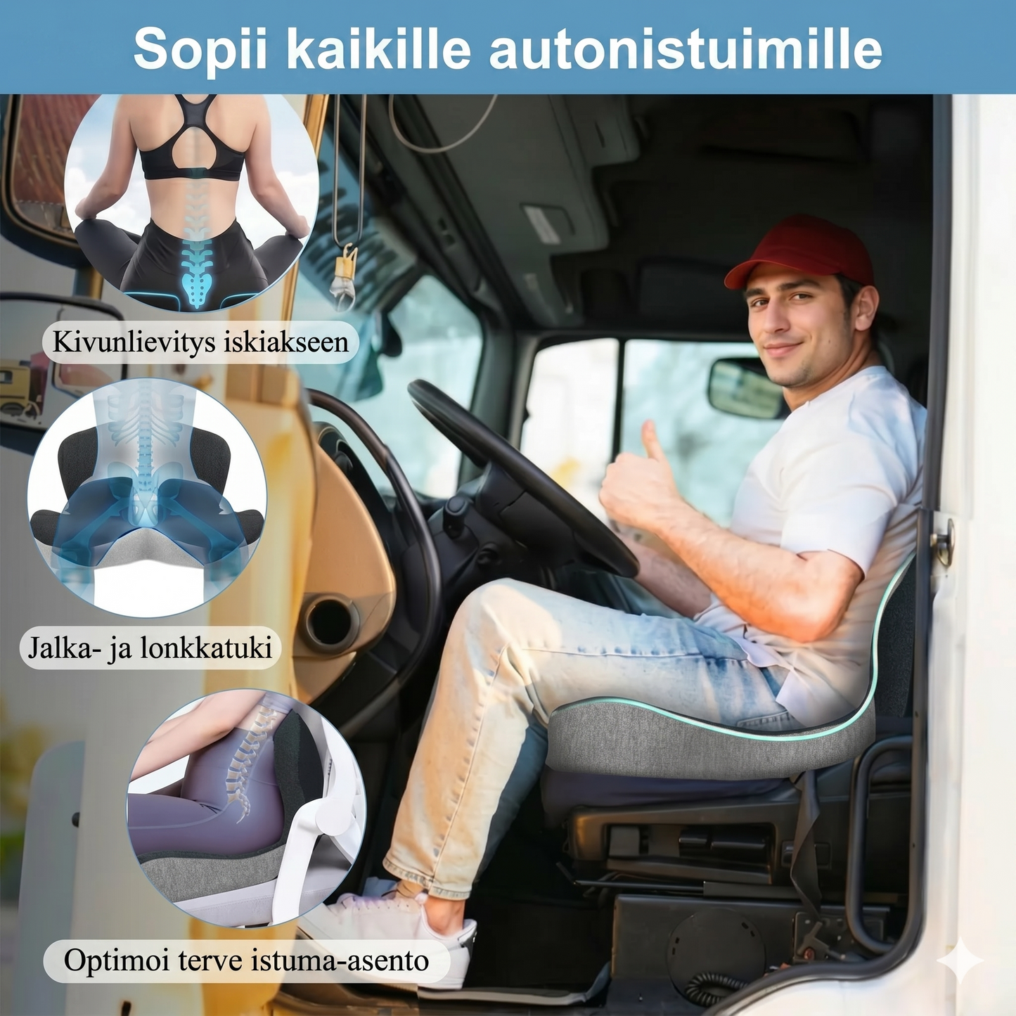 Liukumaton muistivaahtoistuin