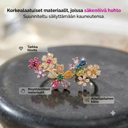 Sarja 2 kukkakorvakorua