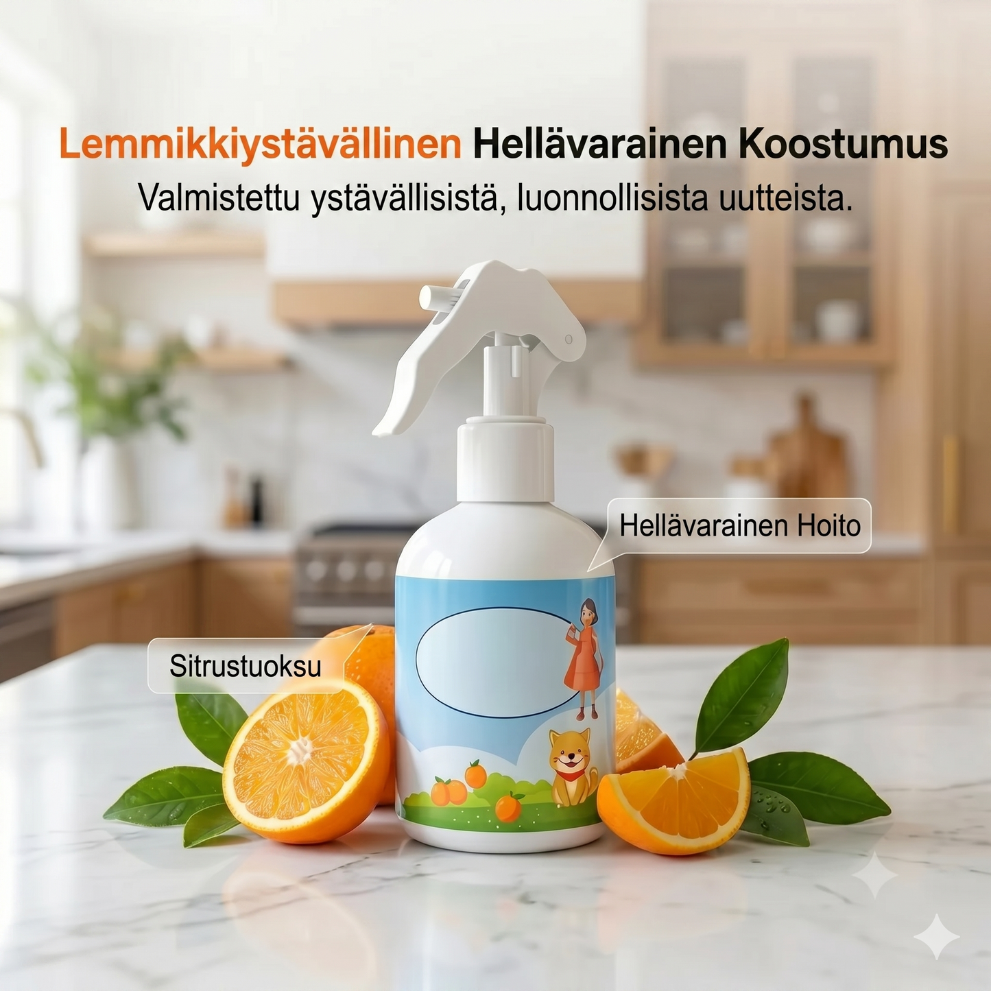 Tämä suihke houkuttelee koirasi tai kissasi oikeaan paikkaan
