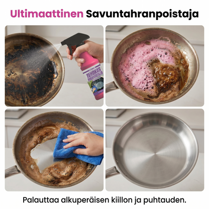 Tehokas rasvanpoistosuihke