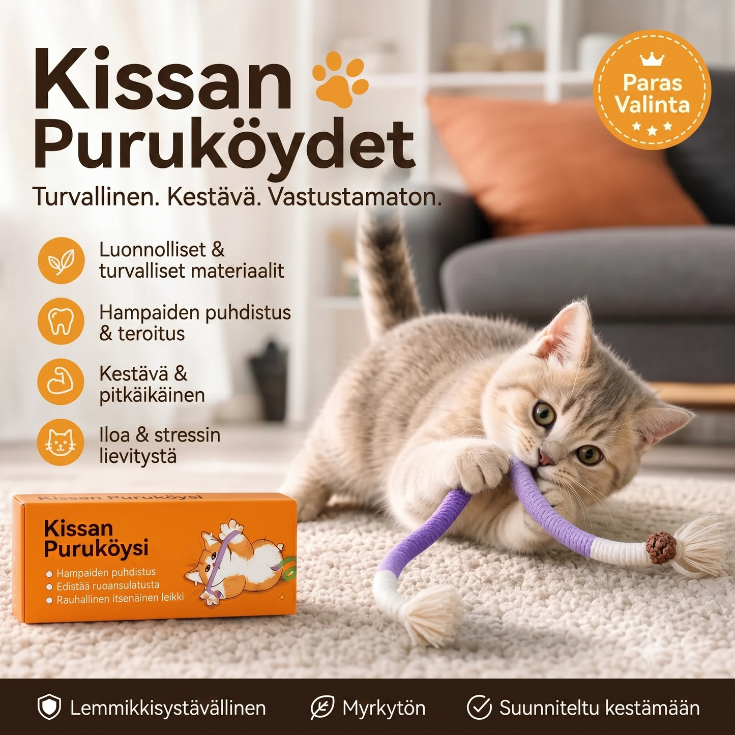 Kissan puruleikkikalu