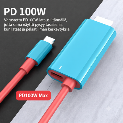 USB-C–HDMI-sovittinkaapeli