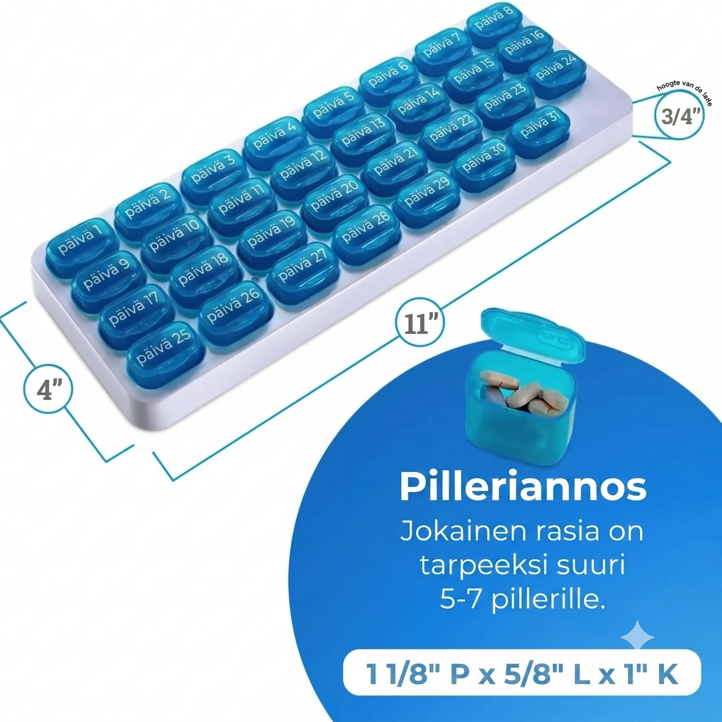 31 päivän pillirasia