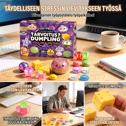 Squishiverse-yllätyskalenteri squishy-leluilla