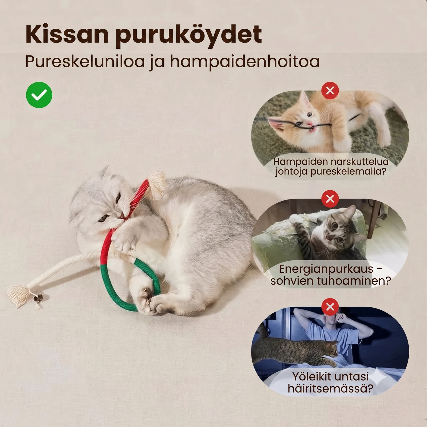Kissan puruleikkikalu