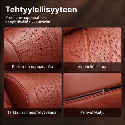 Universaali memory foam -niskatyyny autoon