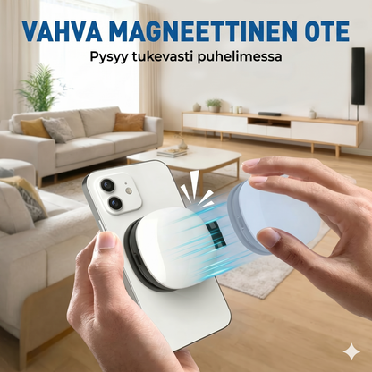 3-in-1 puhelinteline, peili ja magneettinen selfie-täytevalo