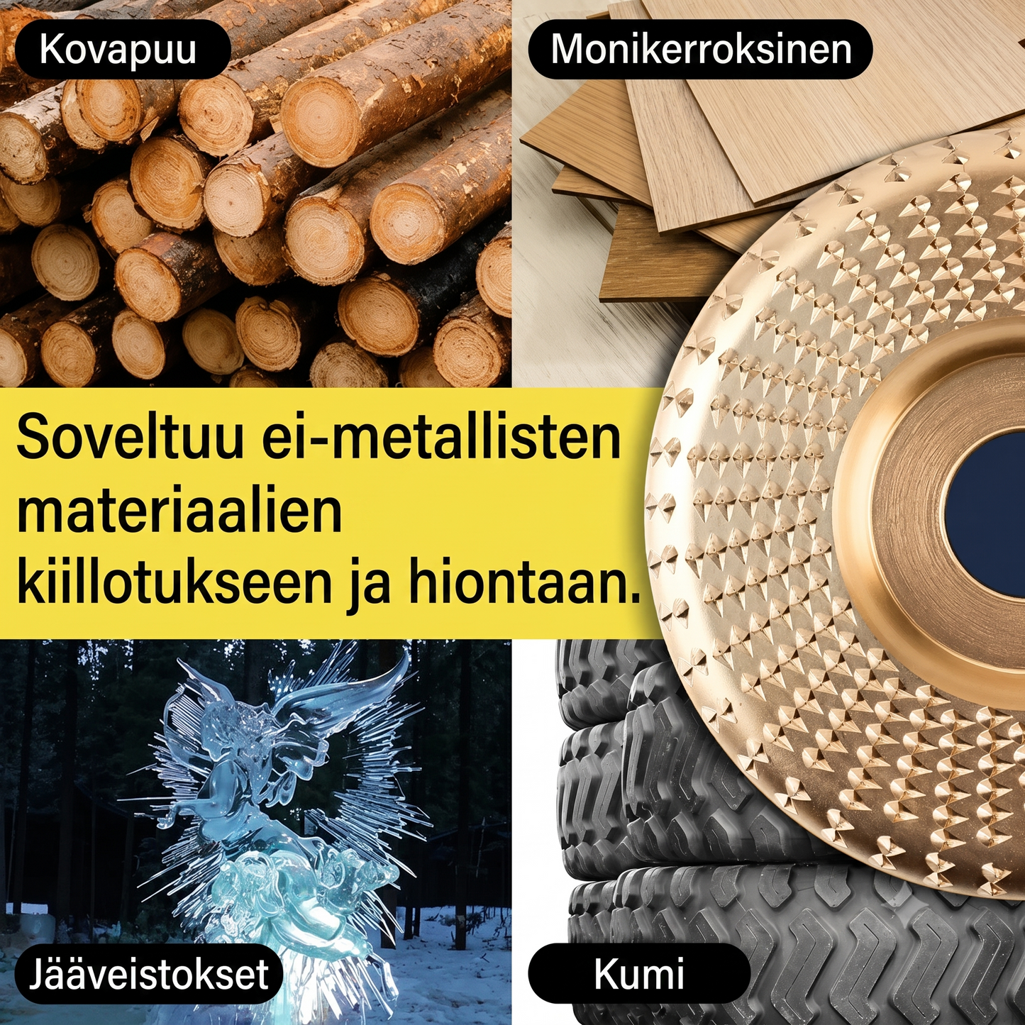 CarveX-tarkkuushiontalaikat - 3 osainen sarja