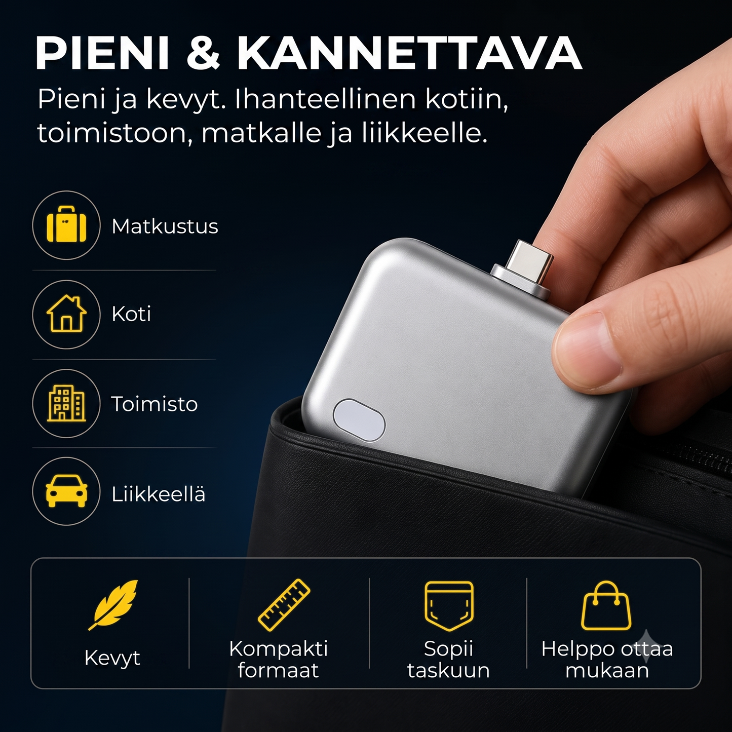 Latauspaneeli automaattisella sammutuksella ja ylilataussuojalla