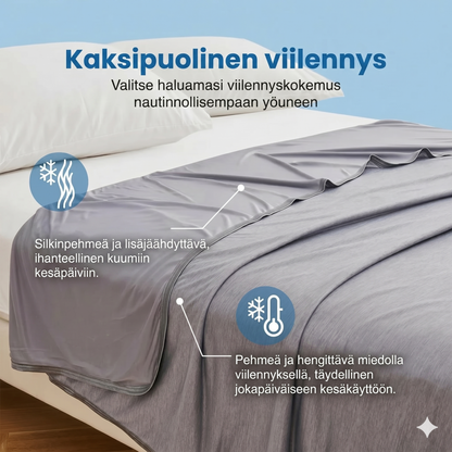 Viilentävä peitto kuumille nukkujille