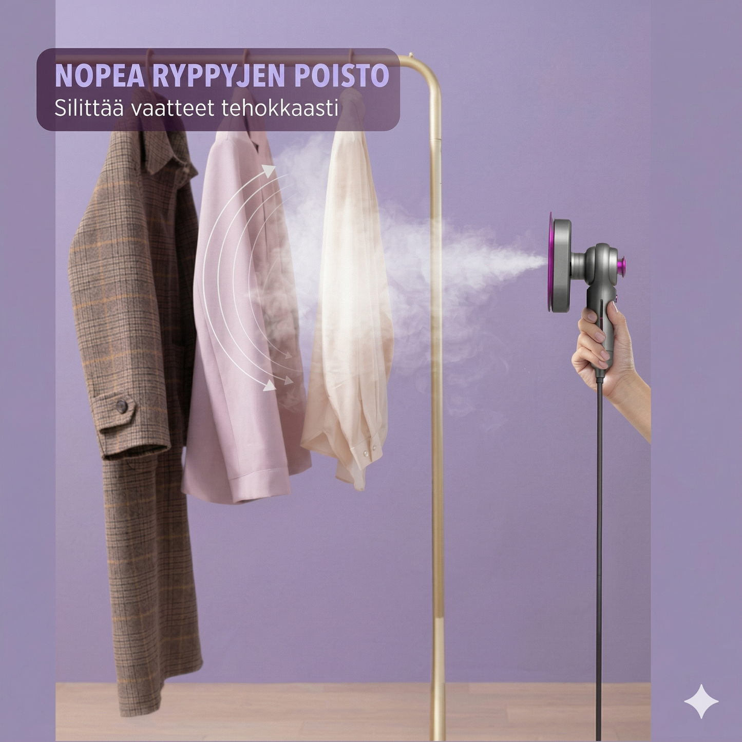 Kannettava vaatehöyrystin