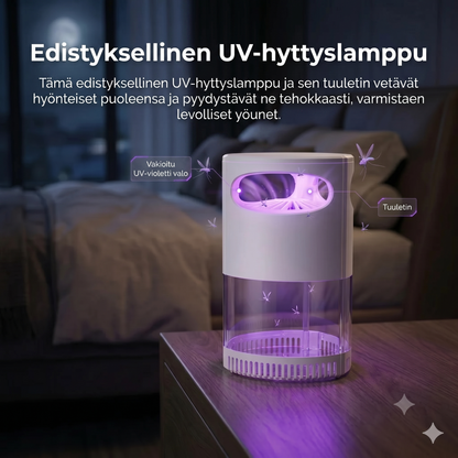 UV-hyttyslamppu – USB-käyttöinen, kemikaaliton,hiljainen