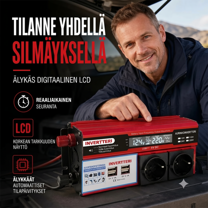 Autoinvertteri 12 V - 230 V