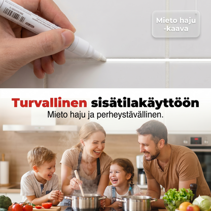 Vedenpitävä öljypohjainen maalitussi keramiikalle