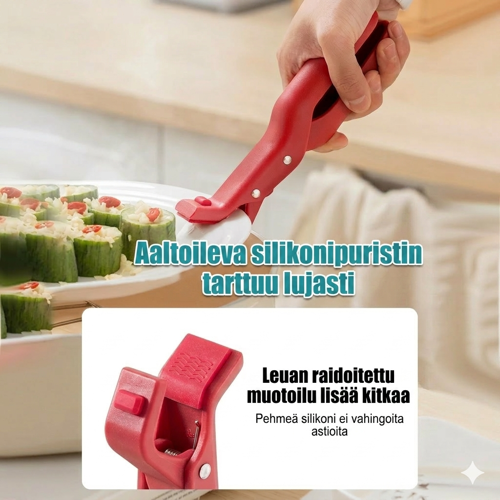 Monitoiminen palamista estävä kulhonpidike