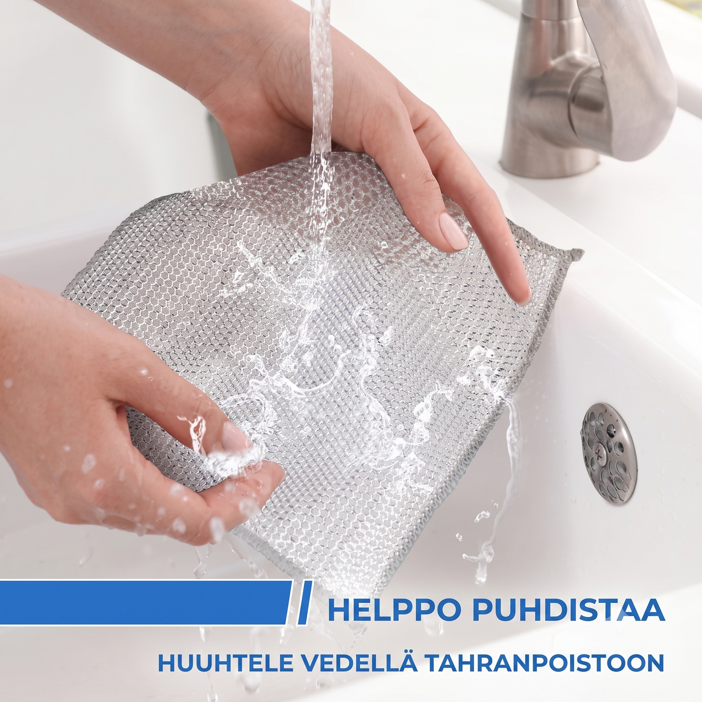 Sarja 10 uudelleenkäytettävää hiomaliinaa