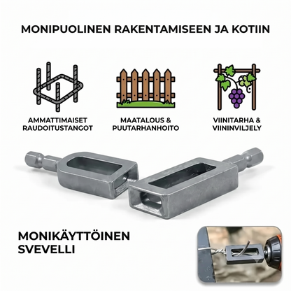 Kierteitystyökalu porakoneelle