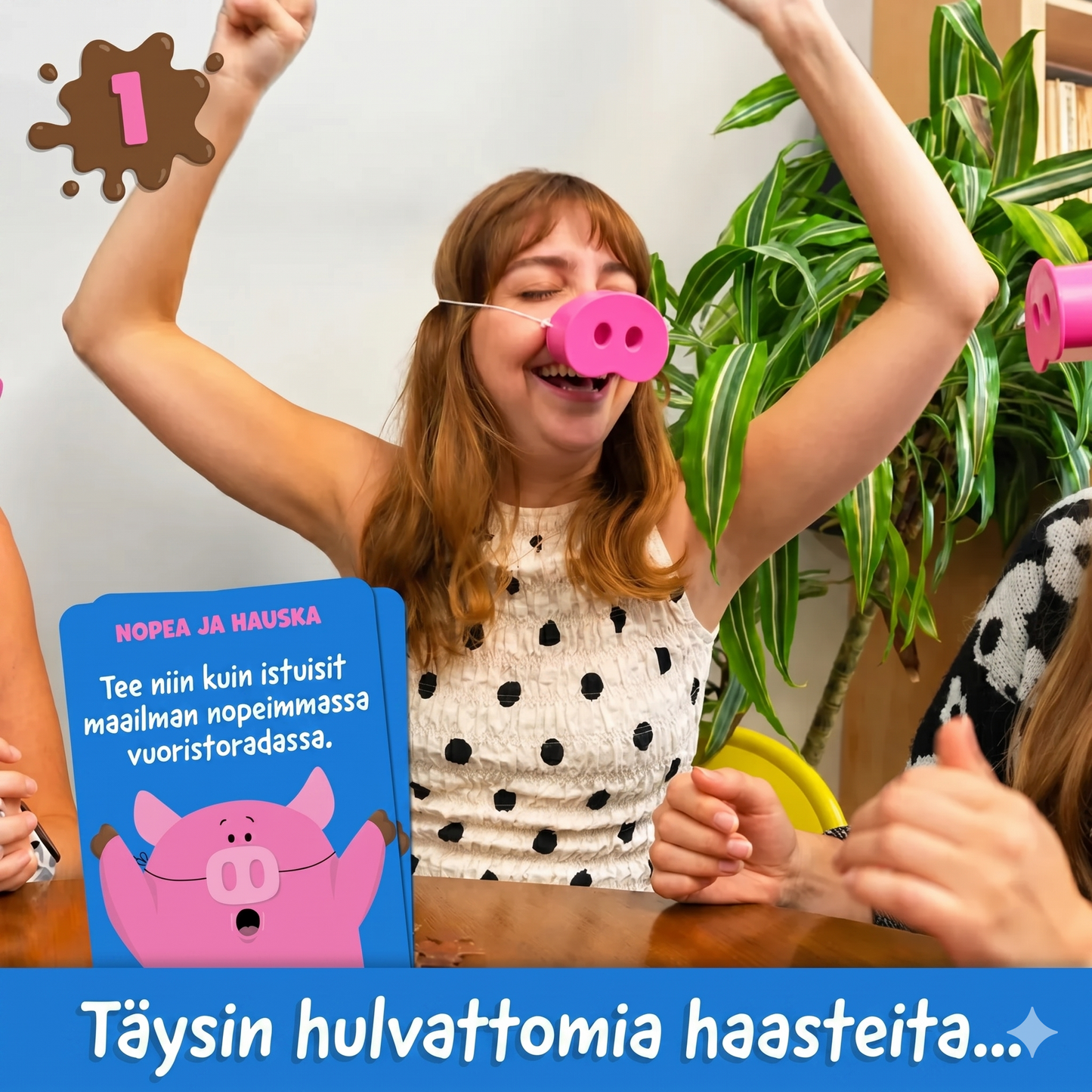 Pigsniff-peli – nauraminen on ehdottomasti kielletty