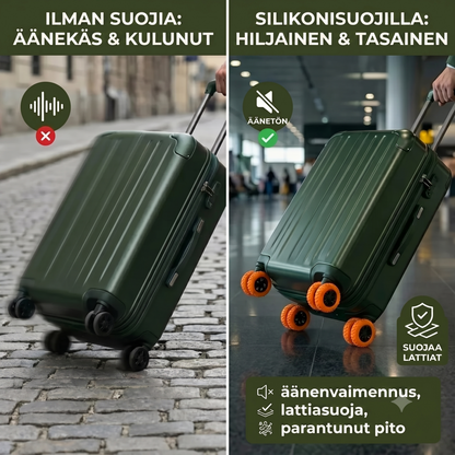 Matkalaukun pyöräsuojat
