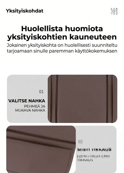Auton keskikonsolin käsinojan suojus sivutaskuilla