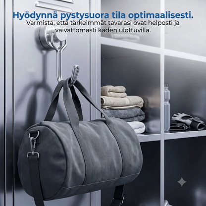 Sarja 2 magneettista kääntyvää koukkua