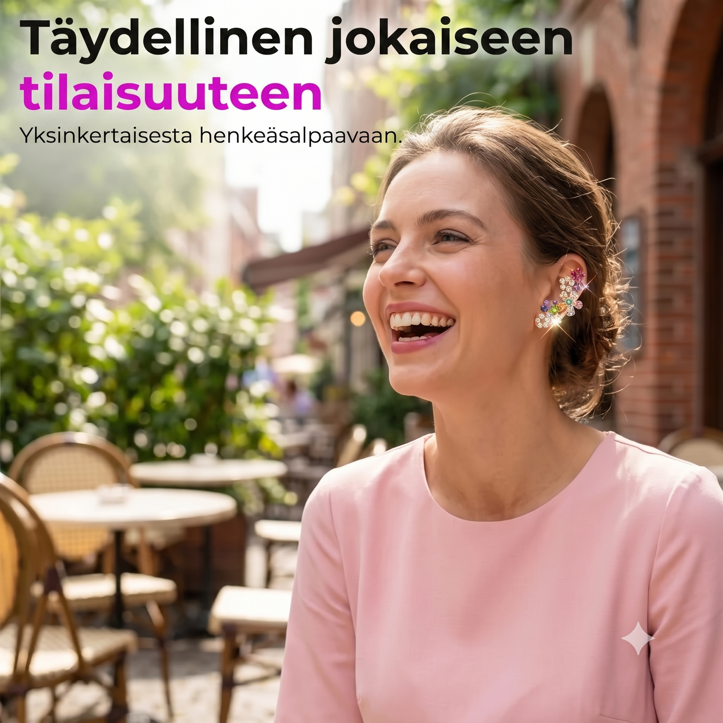 Sarja 2 kukkakorvakorua