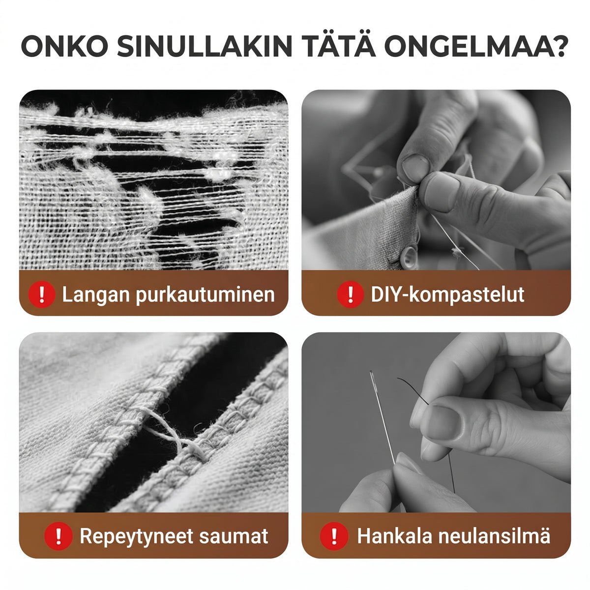 Kannettava 37-osainen ompelusetti