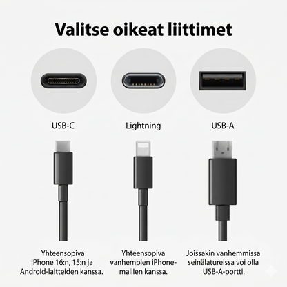 MagCable – magneettinen eikä koskaan solmussa