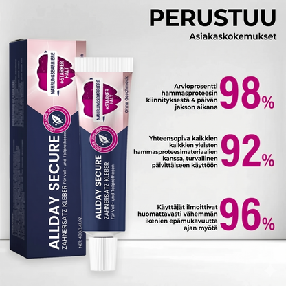 Allday Secure – vahva hammasproteesiliima