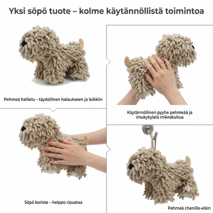 Mikrokuitupyyhe koirille